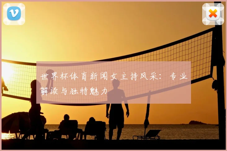 世界杯体育新闻女主持风采：专业解读与独特魅力