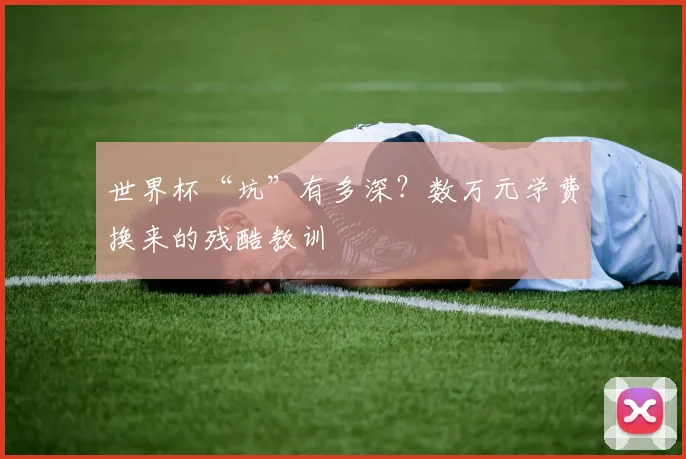 世界杯“坑”有多深?数万元学费换来的残酷教训
