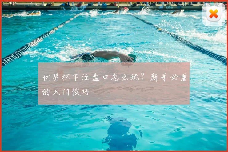 世界杯下注盘口怎么玩?新手必看的入门技巧